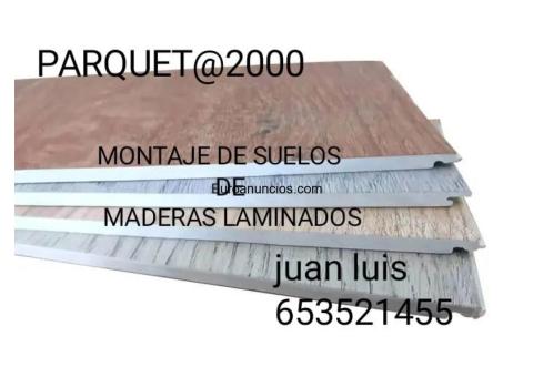 Suelos de maderas laminados