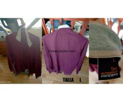 Chaqueta  granate  polar  10  € - 1/10