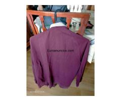 Chaqueta  granate  polar  10  € - 5/10