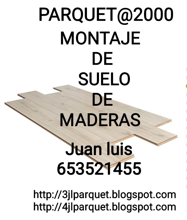 montaje de suelos de maderas laminados vinilo