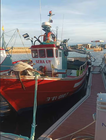 Barco de pesca sin permex