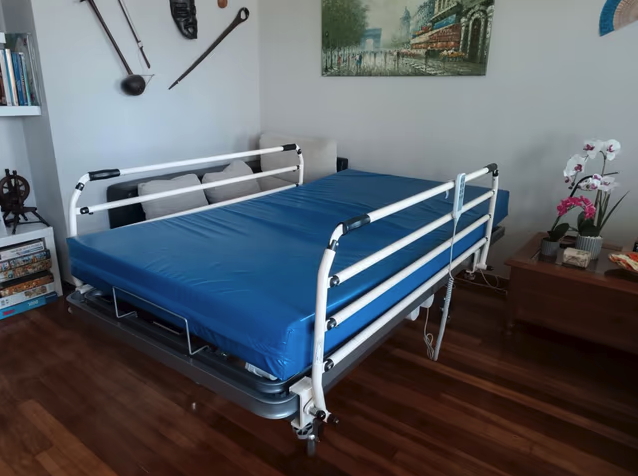 Cama hospitalaria eléctrica