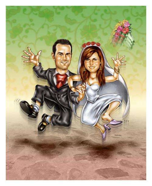 Caricaturas, retratos e ilustraciones persona