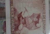 Vendo billete de 100 peseta nuevo 1965