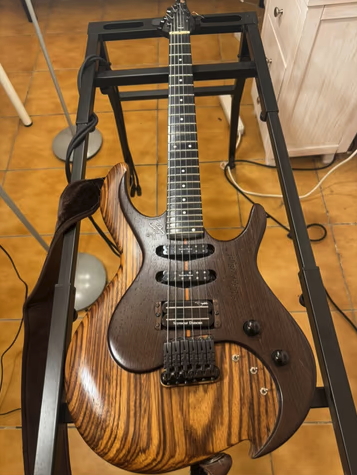 Guitarra weisse hügel guayacaneg