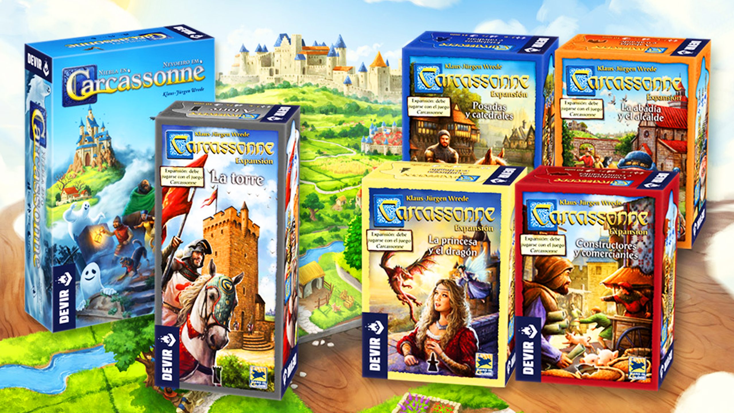 Carcassonne juego