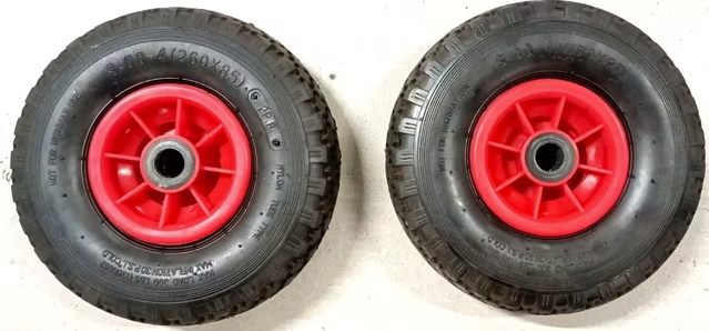 Par ruedas carretilla – ¡impecables!