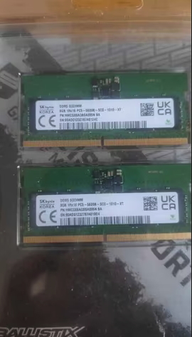 Sodimm 5600mhz 16gb (2x8gb)