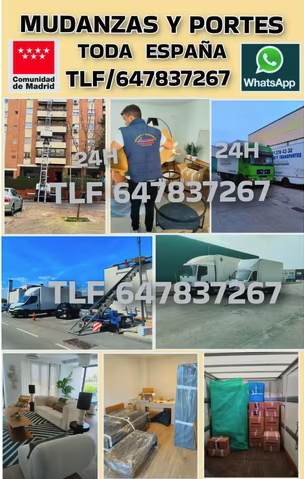 Mudanzas madrid elevadores portes