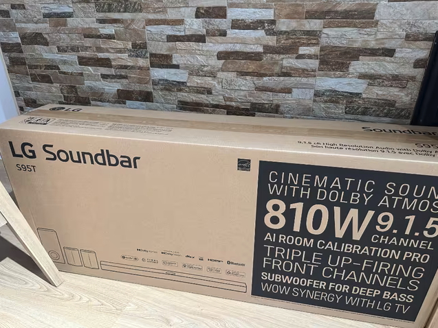 Barra de sonido lg s95tr