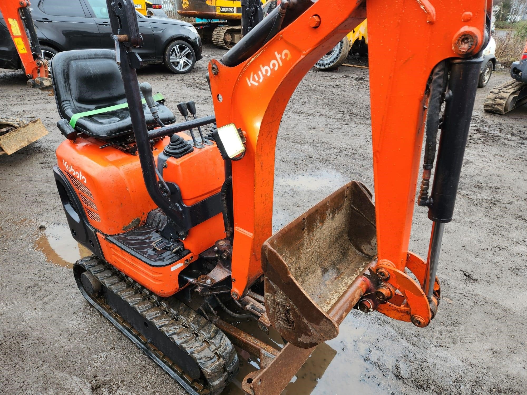 Micro excavadora kubota k008-3