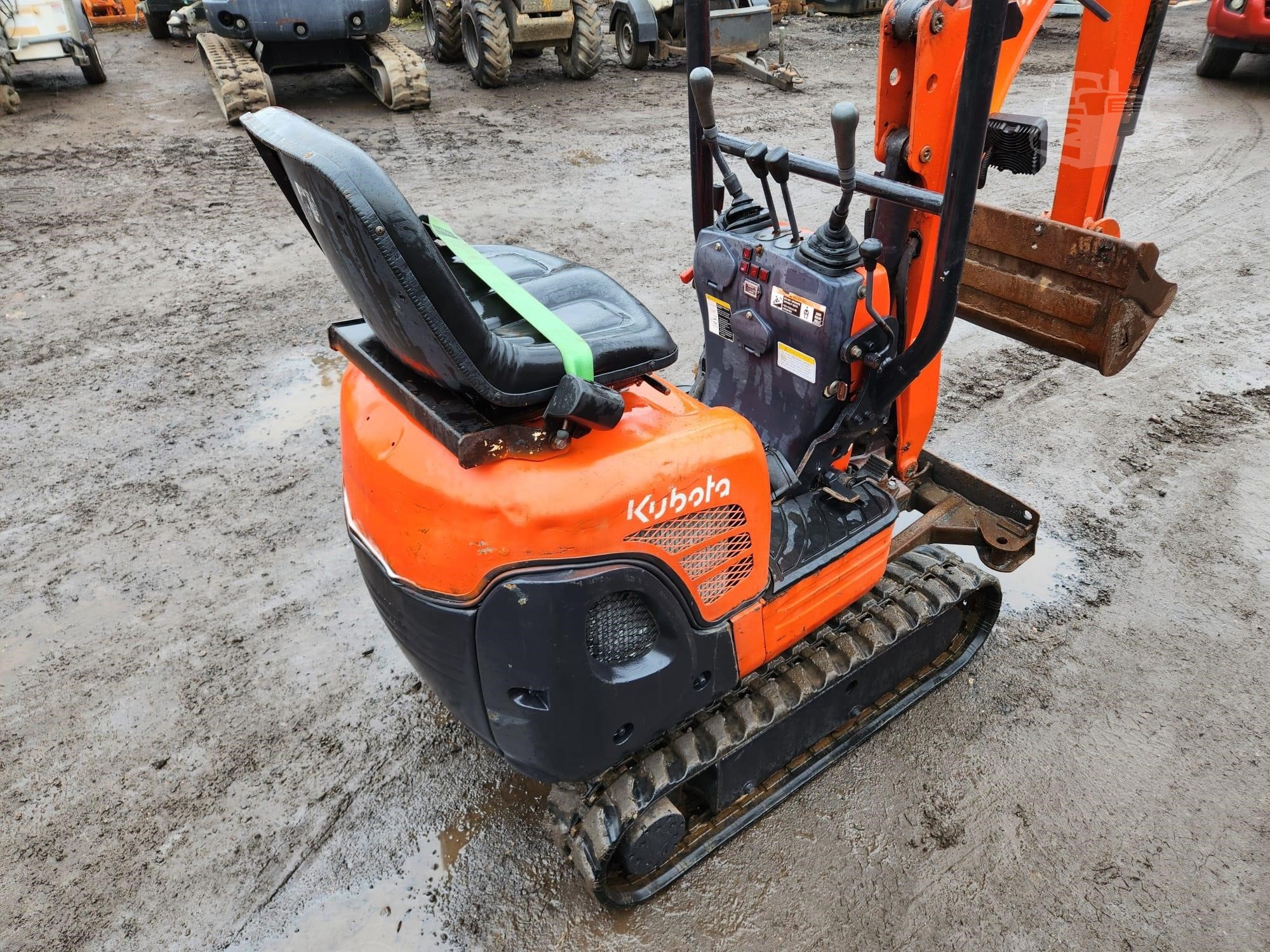 Micro excavadora kubota k008-3