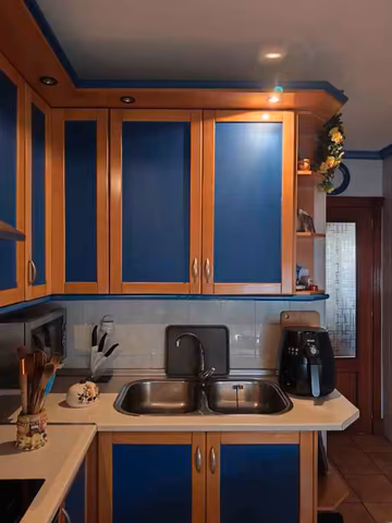 Cocina completa con electrodomesticos