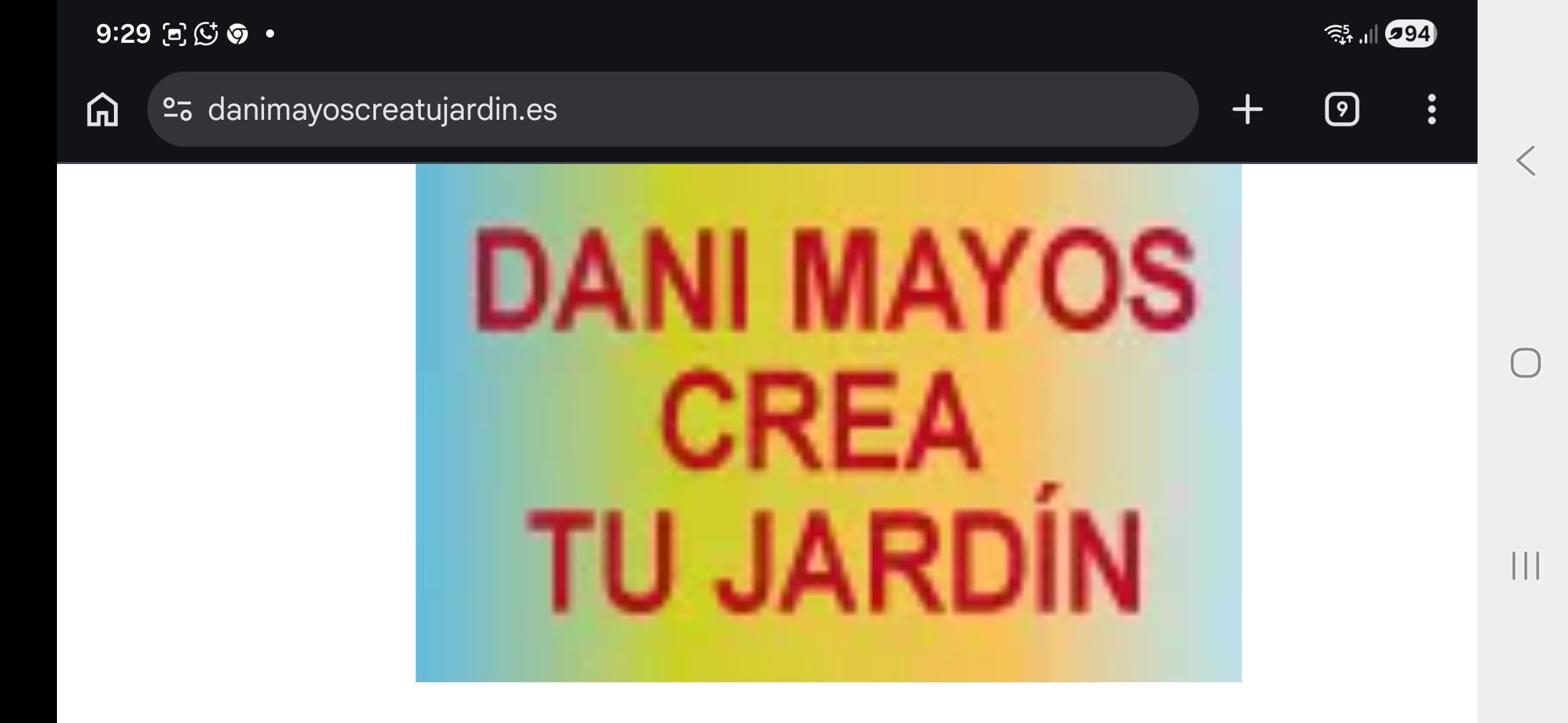 Danimayos crea tu jardín 