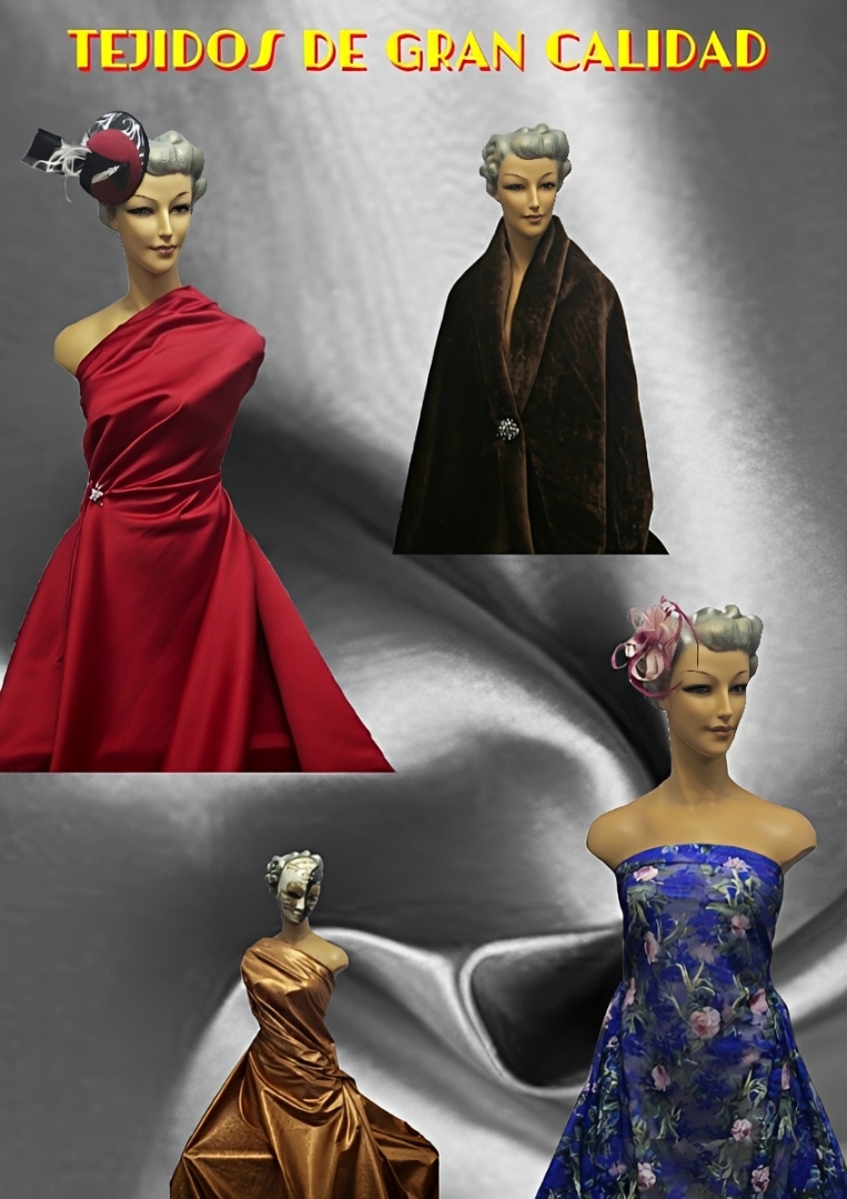 Liquidación de telas y tejidos por jubilación:rebajas -50%