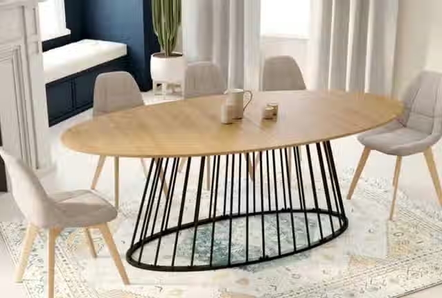 Mesa comedor diseño italiano a estrenar