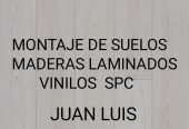 Instalador de suelos de maderas laminados vinilos spc