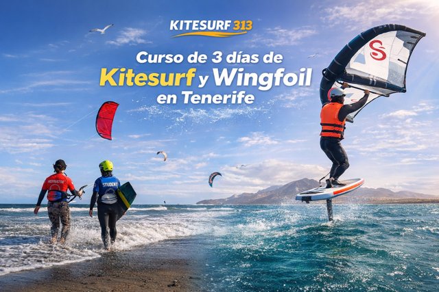 Kitesurf 313 wingfoil surf shop | clases de kitesurf y wingfoil en tenerife