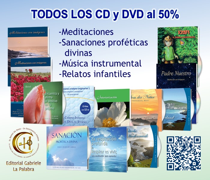 Cd y dvd oferta música instrumental y meditaciones con imágenes
